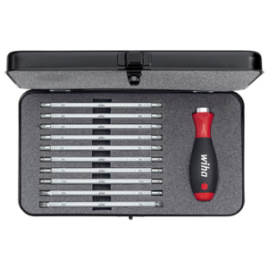 [Wiha] — System-6 Reversible Blade Set Metal Case 281 B11