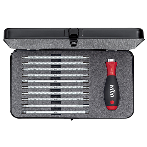 [Wiha] — System-6 Reversible Blade Set Metal Case 281 B11