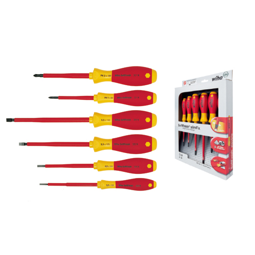 [Wiha] — Insulated Screwdriver Set 320N K6
