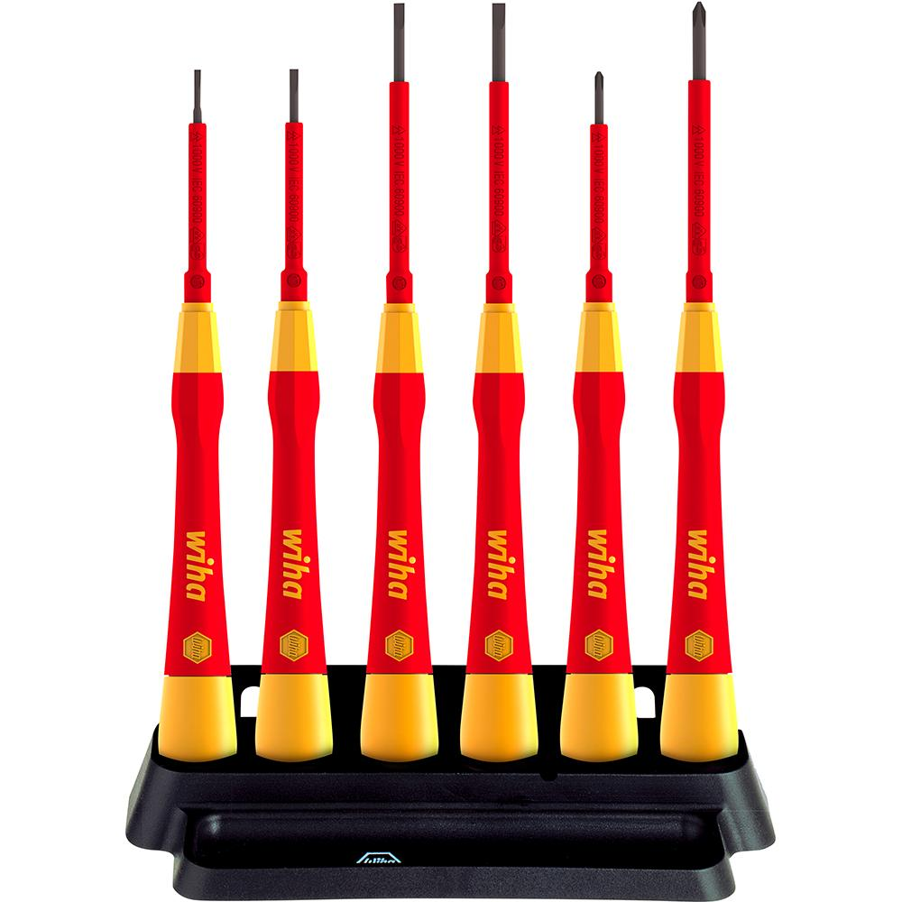 [Wiha] — Insulated Precision Screwdriver Set 2270P