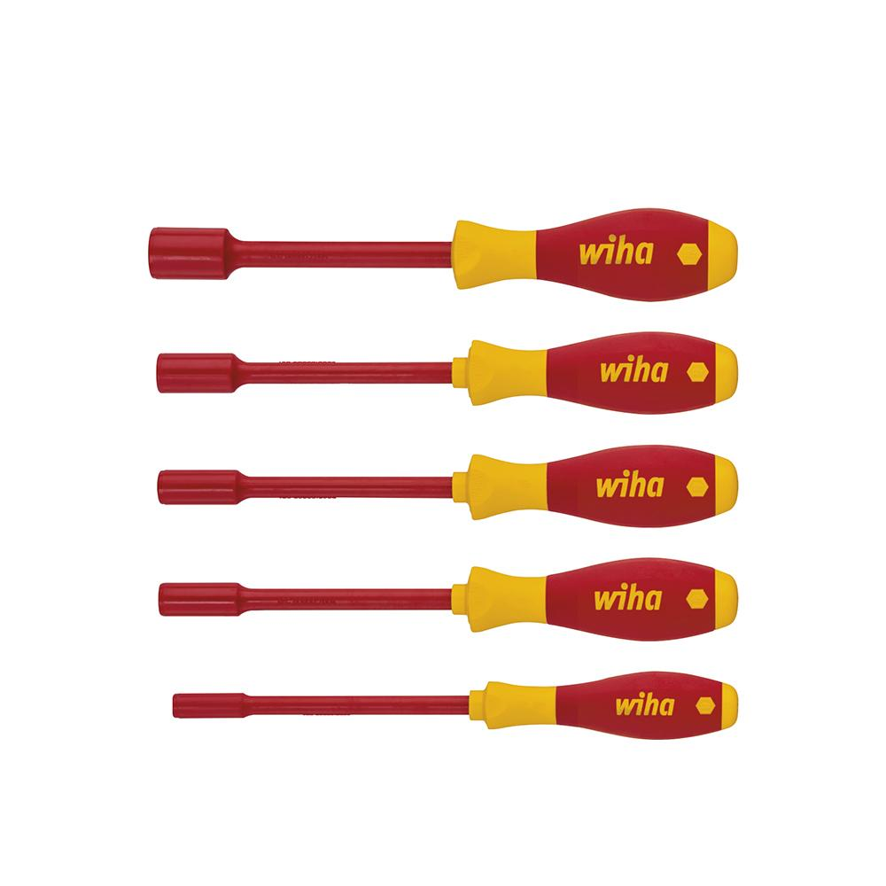 [Wiha] — Insulated Hex Nut Driver Set 322 K5