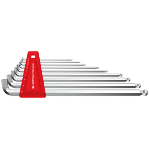 [PB Swiss Tools] — Stubby Ball End Hex L-Key Set Long 2212.LH-10 CN