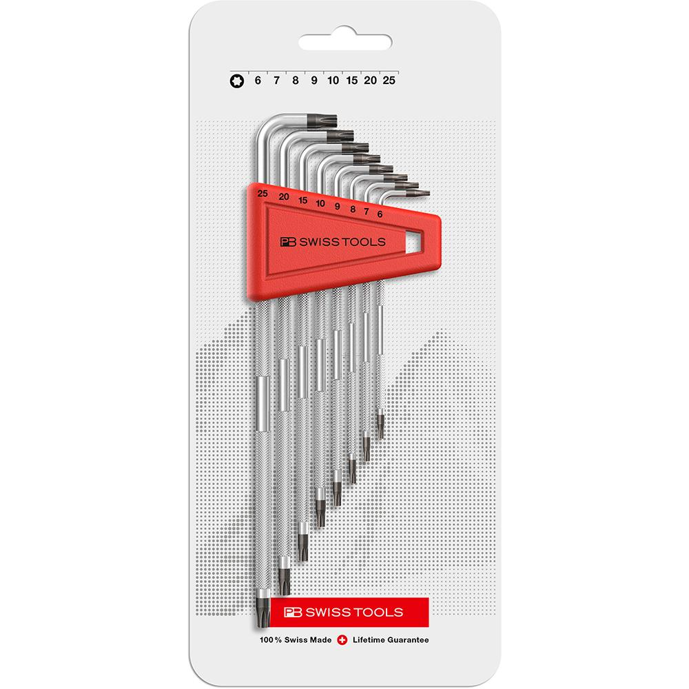 [PB Swiss Tools] — Safety Key L-Wrenches Set 3411.H 6-25 CN