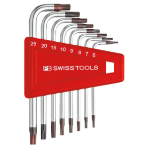 [PB Swiss Tools] — Torx Ball End L-Key Set 410H6-25CN