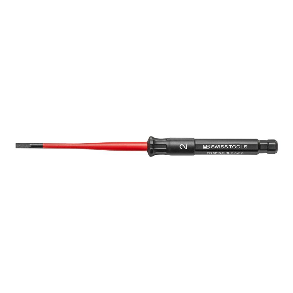 [PB Swiss Tools] — Insulated Interchangeable Blade Slotted 5215 C SL