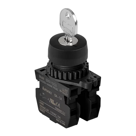 [AUTONICS] S2KR Series 22 / 25 mm Key Selector Switches