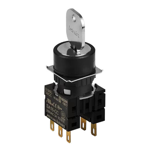 [AUTONICS] S16KR Series 16 mm Key Selector Switches