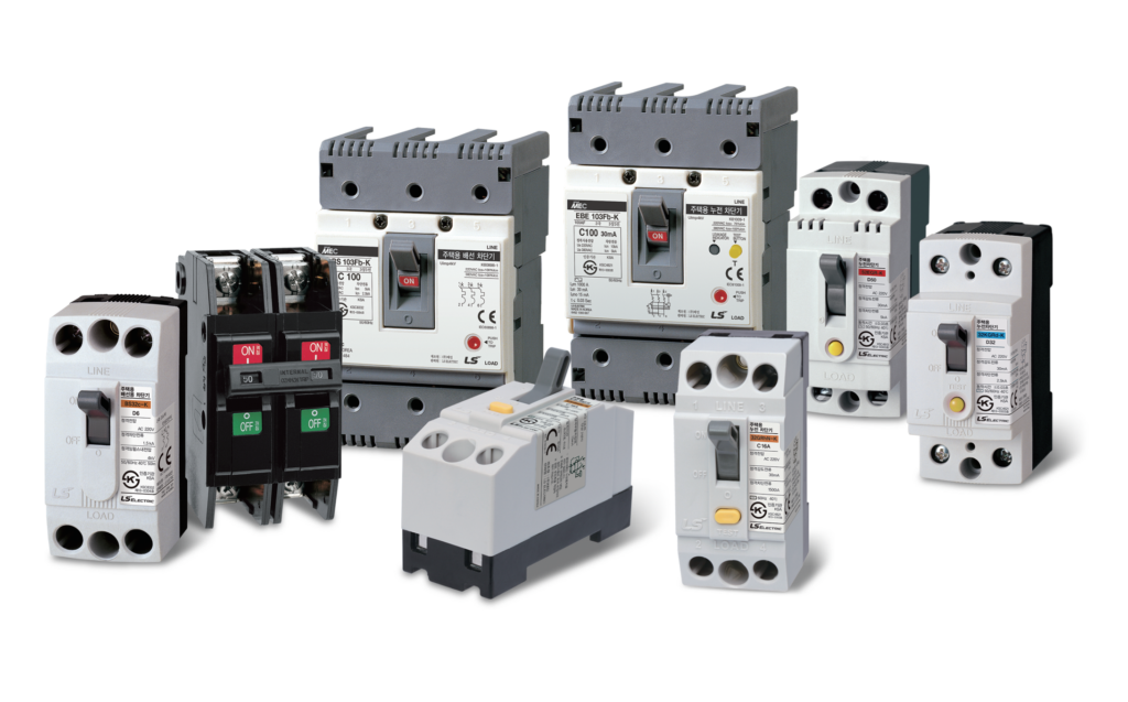 [LS ELECTRIC] — 32BKE-K Beyond X Residential MCB/RCBO (Standard (with auxiliary contact compatibility), 32AF MCB, 5kA @ 220V AC, 16~32A)