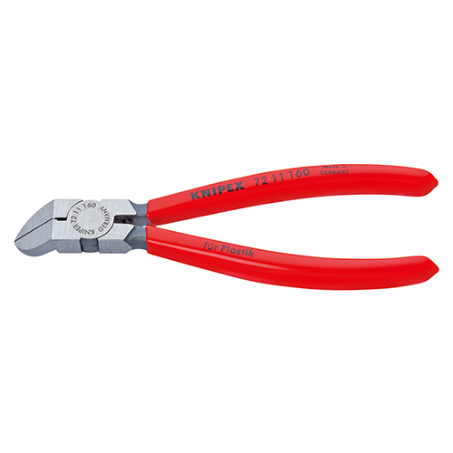KNIPEX — Diagonal Cutter for Plastic 72 11 160 SB (45°)