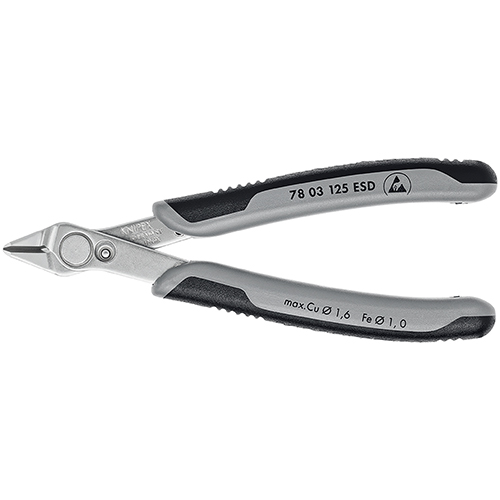 KNIPEX — ESD Electronic Super Knips 78 03 125 ESD SB