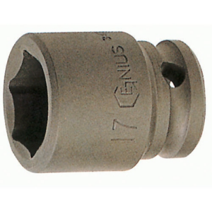 Genius — Impact Socket 1/2″ Drive 6-Point Metric (23–41mm)