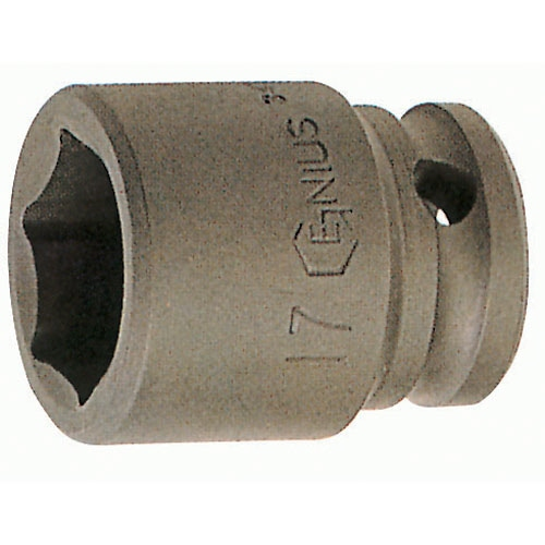 Genius — Impact Socket 1/2" Drive 6-Point Metric (8–22mm)