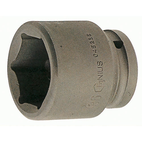 Genius — Impact Socket 3/4" Drive 6-Point Metric (41–75mm)