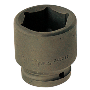 Genius — Impact Socket 3/8″ Drive 6-Point Metric (6–14mm)