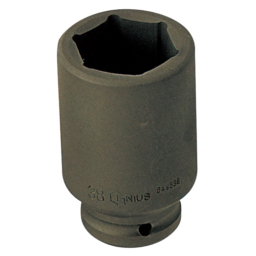 Genius — Deep Impact Socket 3/8" Drive 6-Point Metric (15–22mm)