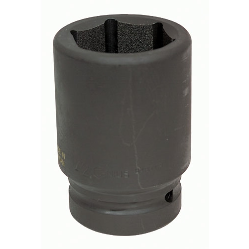 Genius — Deep Impact Socket 1" Drive 6-Point Metric (43–95mm)