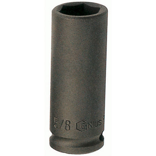 Genius — Deep Impact Socket 1/2" Drive 6-Point Metric (23–41mm)