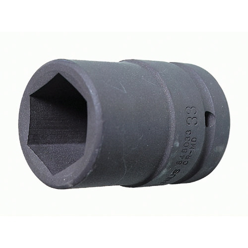 Genius — Thin Wall Impact Socket 1" Drive 6-Point Metric (22–41mm)
