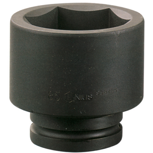 Genius — Jumbo Impact Socket 1-1/2″ Drive 6-Point Metric (41–90mm)