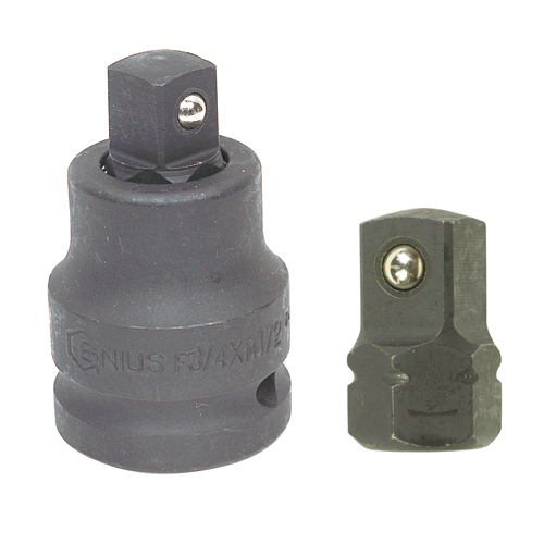 Genius — Impact Adaptor Head 640604B (3/4x1/2 Head-Detachable)