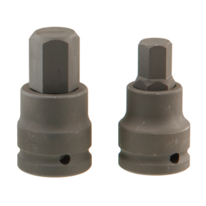 Genius — Impact Hex Bit Socket 1″ Drive (17–36mm)