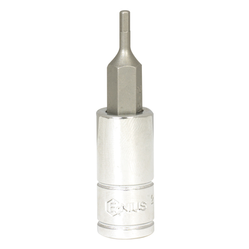 Genius — Hex Bit Socket 1/4" Drive (2–6mm)