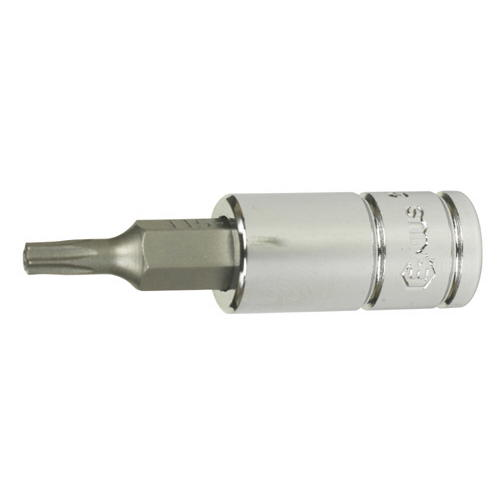 Genius — Torx Tamperproof Bit Socket 1/4" Drive (T20–T40)