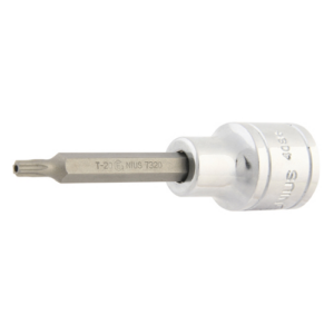Genius — Torx Tamperproof Bit Socket 3/8″ Drive Long (T10–T55mm)