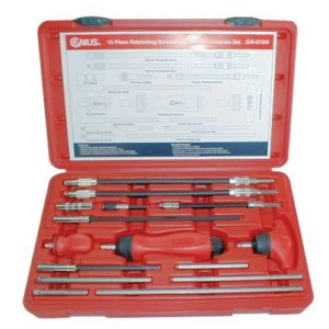 Genius — Ratchet Screwdriver Set GA-015A