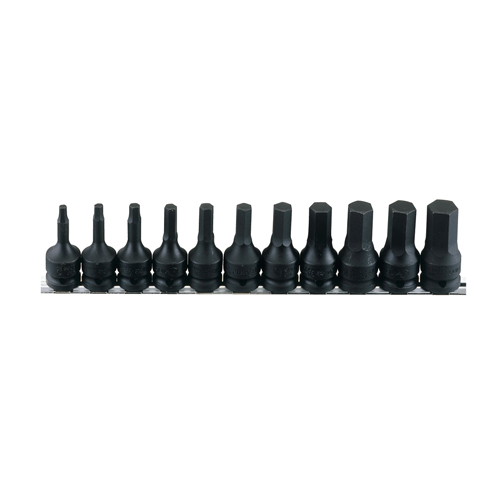 Genius — Impact Hex Bit Socket Set TH-411M