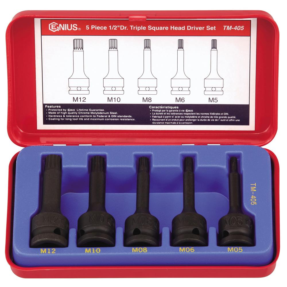 Genius — Impact Bit Socket Set TM-305/405