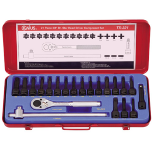Genius — Impact Bit Socket Set TX-321