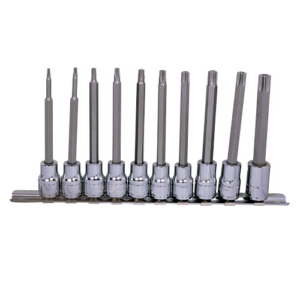 Genius — Torx Tamperproof Bit Socket Set BS-310TAL