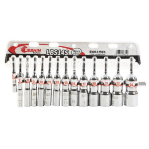 Seshin Buffalo — Point Long Bit Socket Set LBS14S