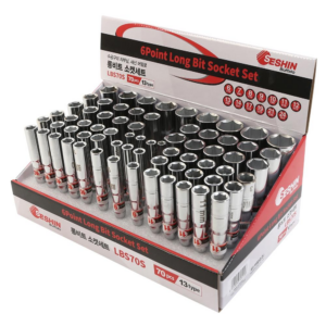 Seshin Buffalo — Point Long Bit Socket Set LBS70S
