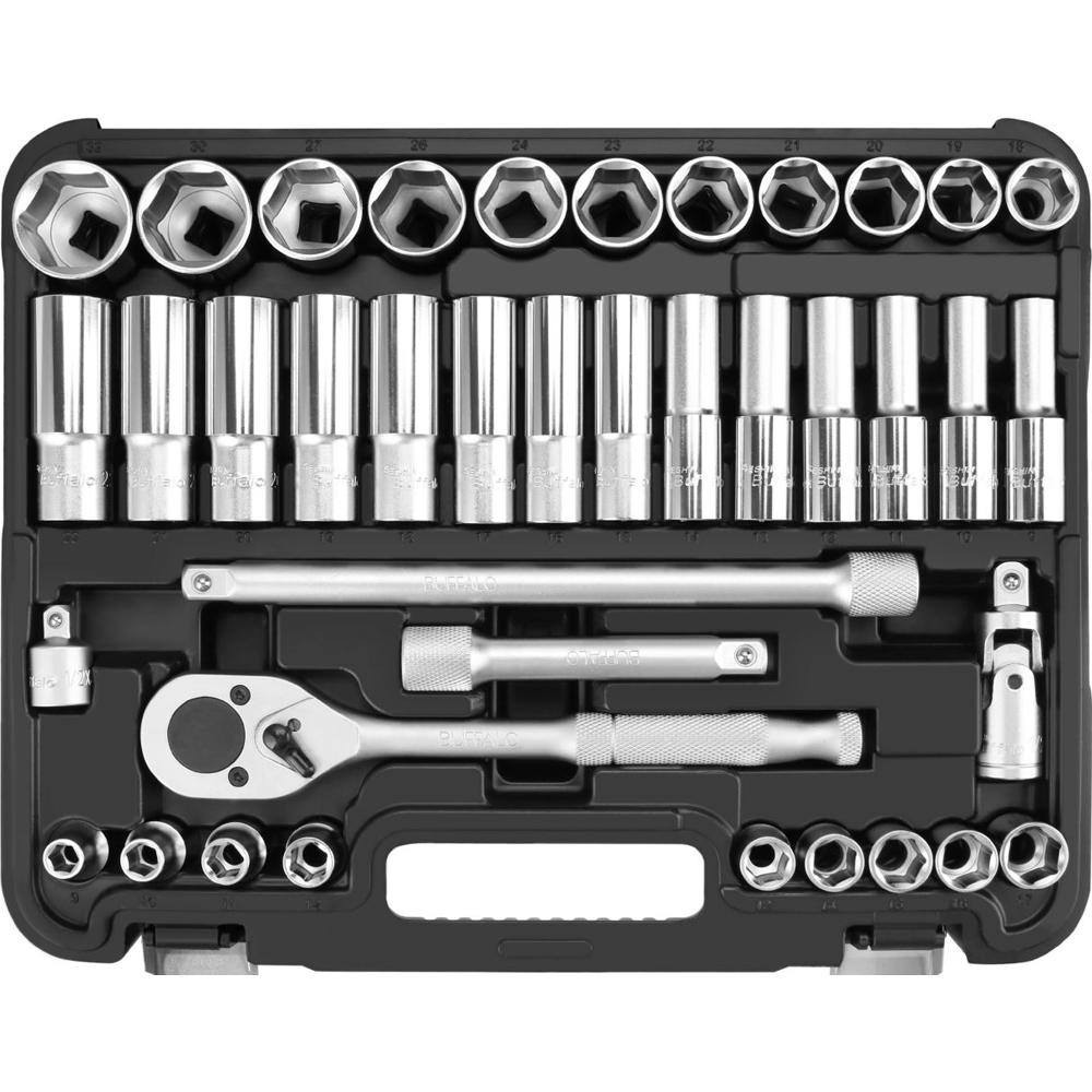 Seshin Buffalo — Socket Wrench Set 3/8DR mm 30pcs