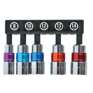 Seshin Buffalo — Hex Nut Bit Socket Set BS5S