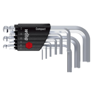 [Wiha] — Ball End Hex L-Key Set Short SB369 KH9