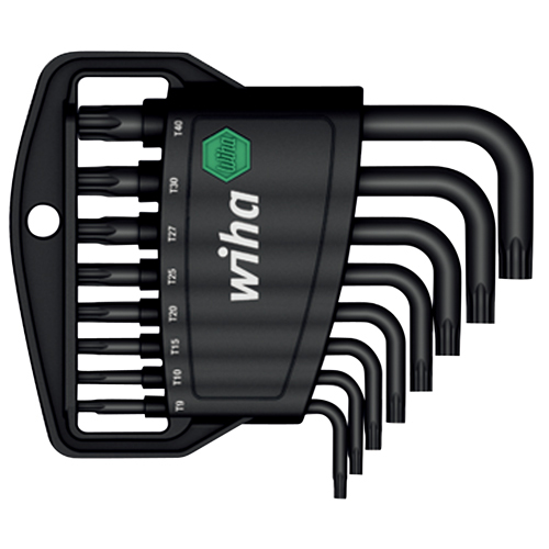 [Wiha] — Torx L-Key Set Black 363H8
