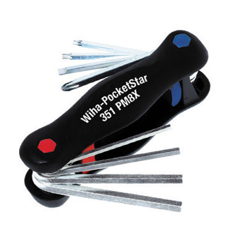 [Wiha] — PocketStar Fold Out Mini Holder Assorted SB351 PM8X