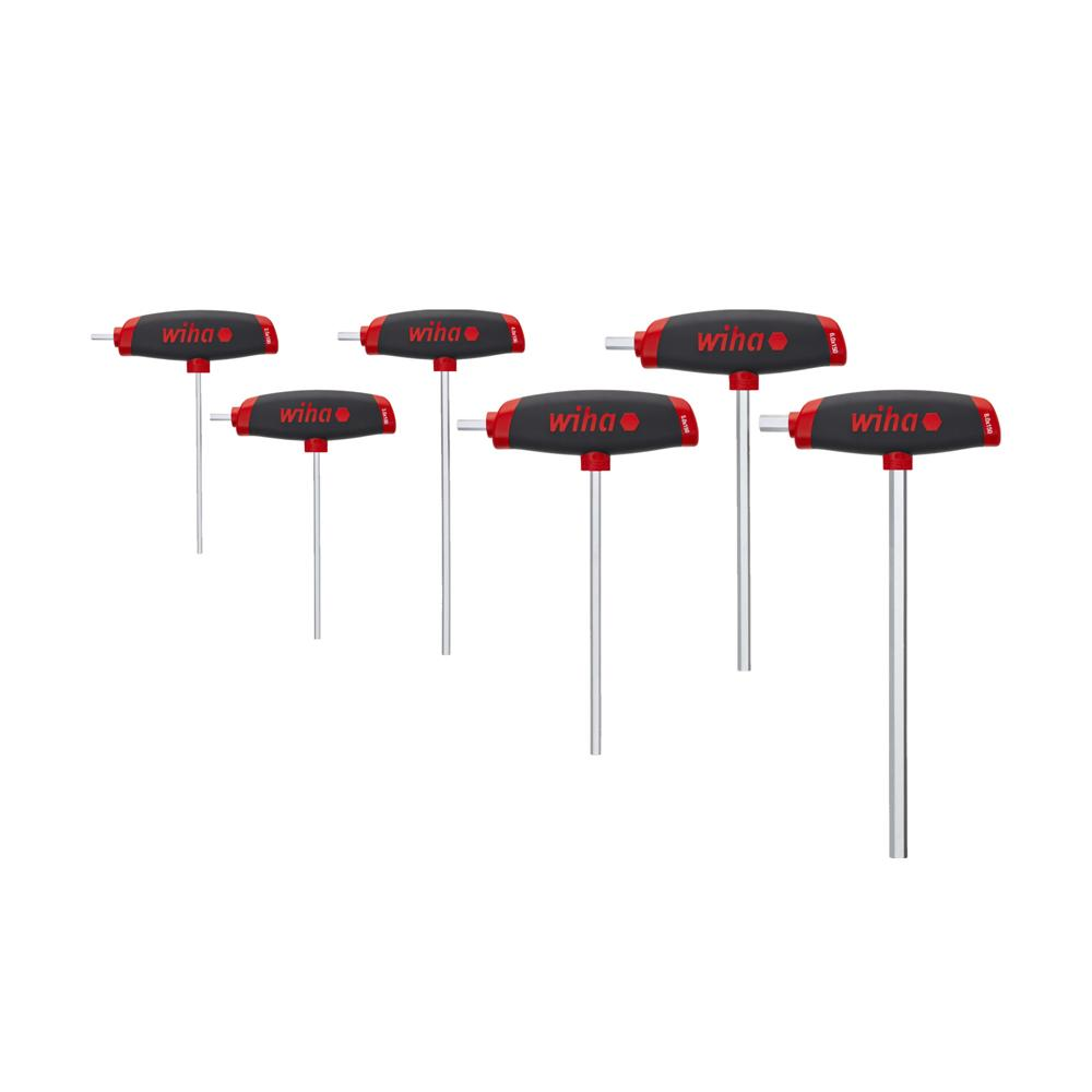 [Wiha] — Hex Side Driver Set with ComfortGrip 334DS K6