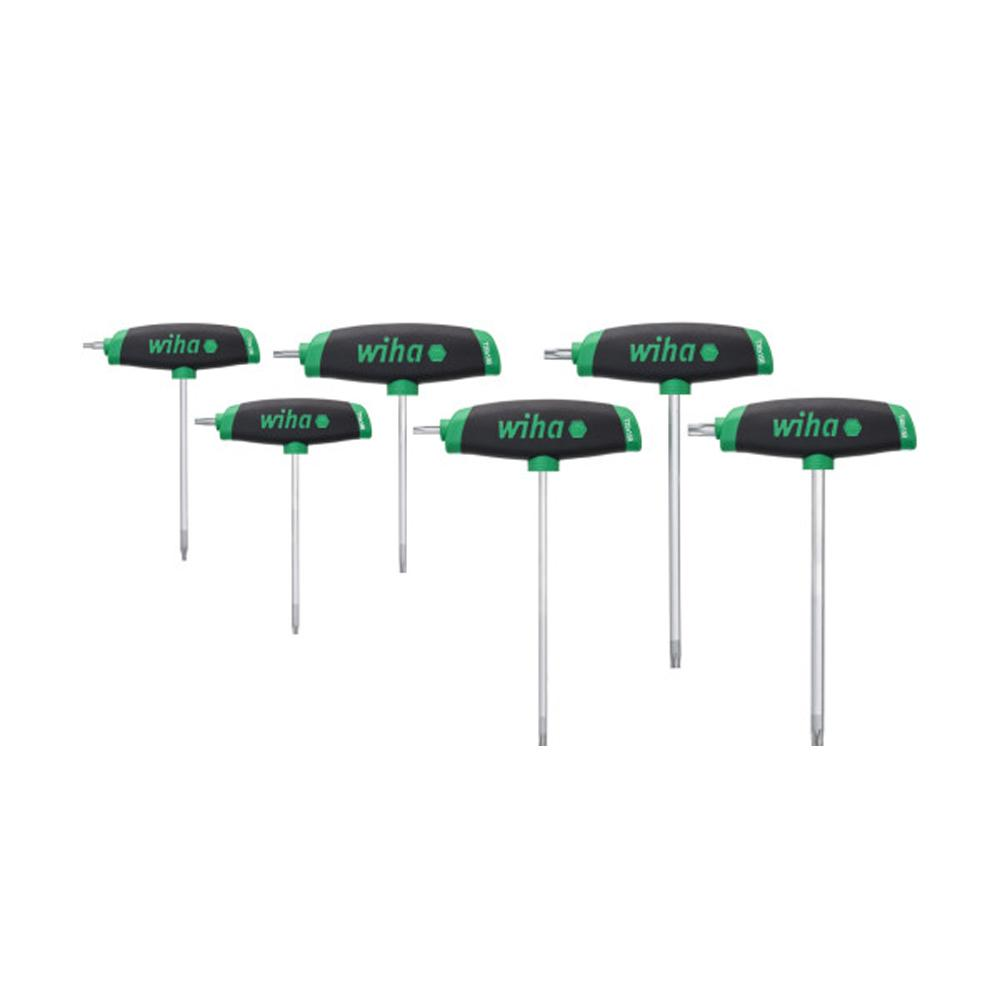 [Wiha] — Torx Side Driver Set with ComfortGrip 364DS K6