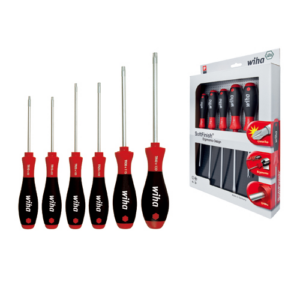 [Wiha] — Softfinish Screwdriver Set 302 HK6 SO