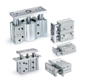[SMC] — MGPL63-HN Guided Thin Cylinder (Ball Bushing, End-Lock Head)