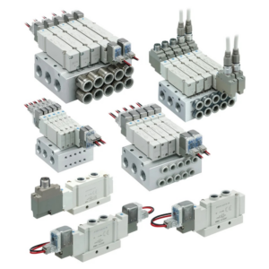 [SMC] — JSY1100 5-Port Solenoid Valve (JSY1000-E, Plug-in for Ejector Manifold)
