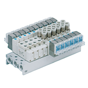 [SMC] — SY3000 5-Port Solenoid Valve (Direct Piping/Single Unit)