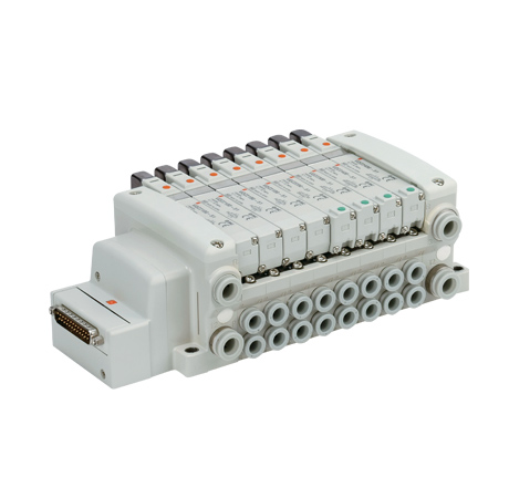 [SMC] — VQC1210 5-Port Solenoid Valve (Plug-in Single Unit)