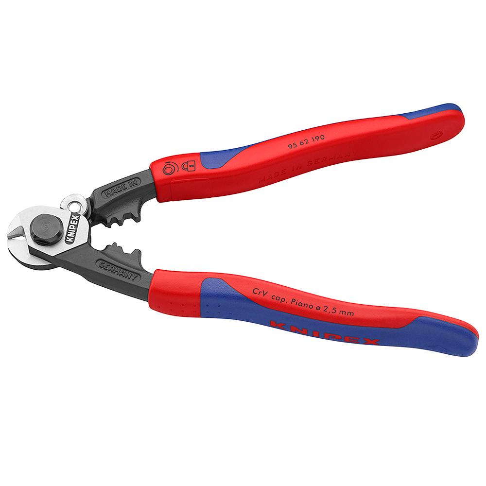 KNIPEX — Wire Rope Cutter 95 62 190 SB