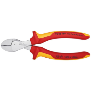 KNIPEX — Insulated X-Cut Diagonal Cutter 73 06 160 SB