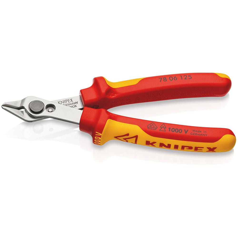 KNIPEX — Insulated Electronic Super Knips VDE 78 06 125 SB
